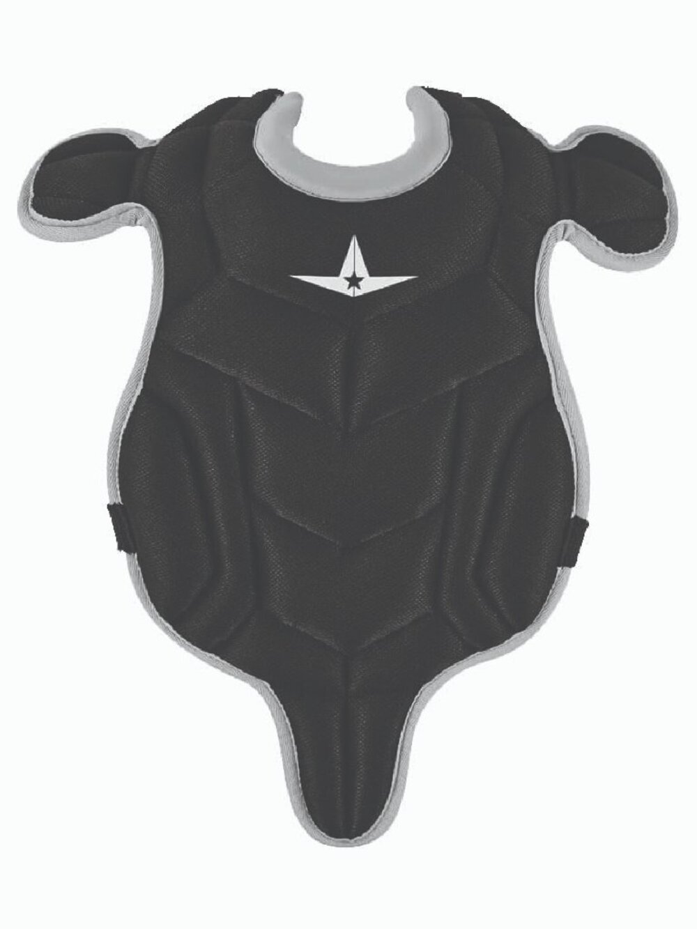 All-Star Future Star 13" Youth Chest Protector Ages 7-9, BLACK CP-FS-79-BK